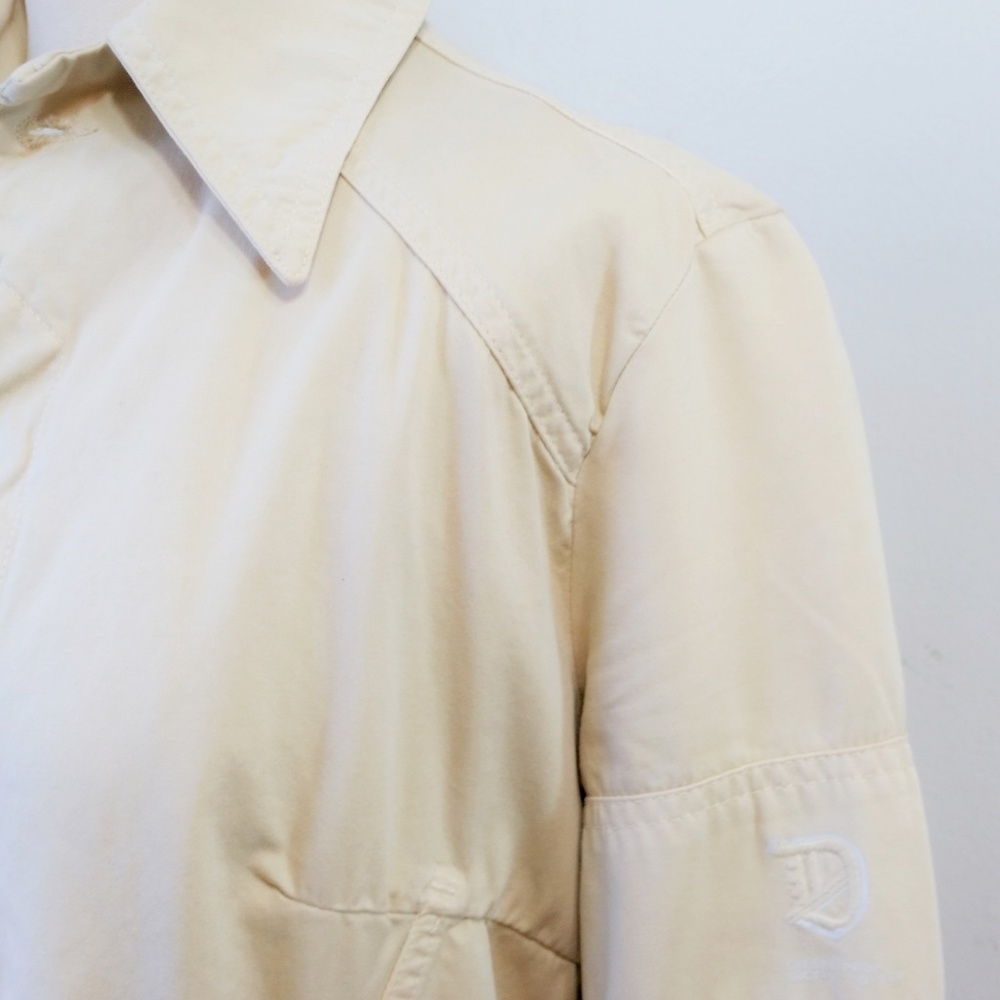 Diesel Cream Utility Jacket Chore Coat Distressed - Picture 6 of 8